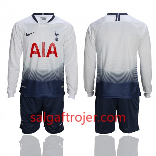 Tottenham Hotspur Fodboldtrøjer Børn Hjemmebanesæt 2018/19 Langærmet Tottenham Hotspur Fodboldtrøjer Børn Hjemmebanesæt 2018/19 Langærmet